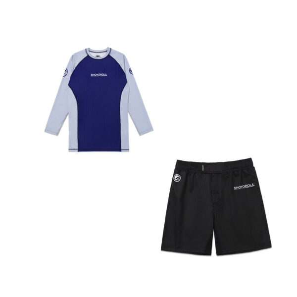 Alternative view of Shoyoroll Comp Standard 24.2 Rash Guard and Shorts Set – Premium BJJ No-Gi Competition Gear
