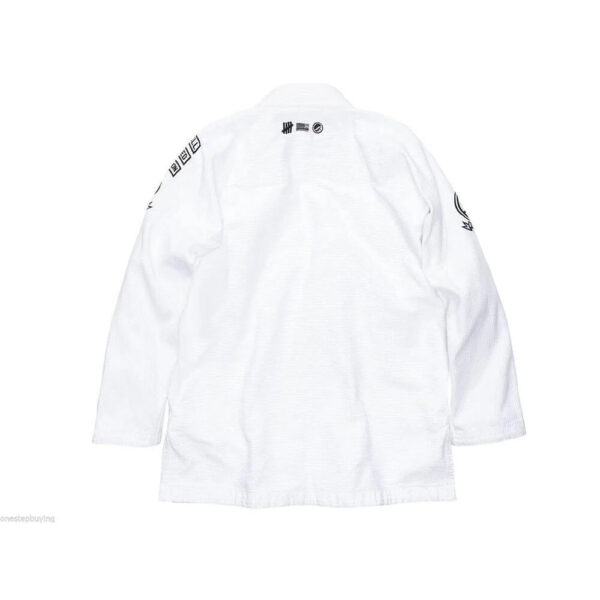 Alternative view of Shoyoroll Batch #31: UND White BJJ Gi – Limited Edition Jiu-Jitsu Kimono