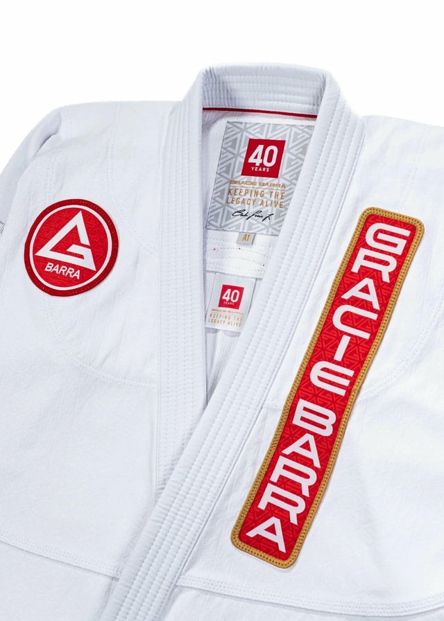 Gracie Barra 40 Year Anniversary BJJ Gi - Imagem 4