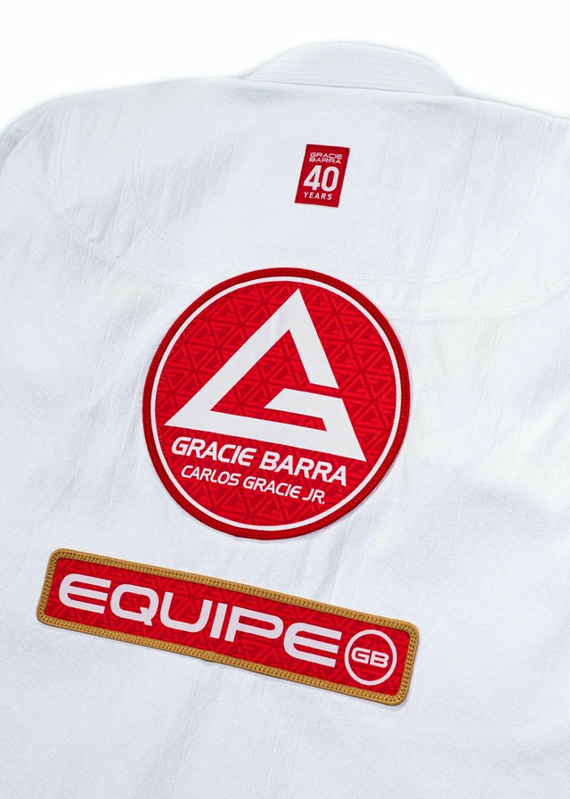 Gracie Barra 40 Year Anniversary BJJ Gi - Imagem 9
