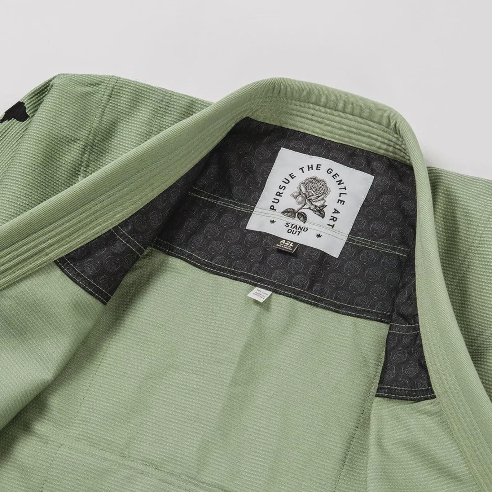 Kingz Pursue "The Gentle Art" BJJ Gi Kimono - Olive Green - Imagem 3