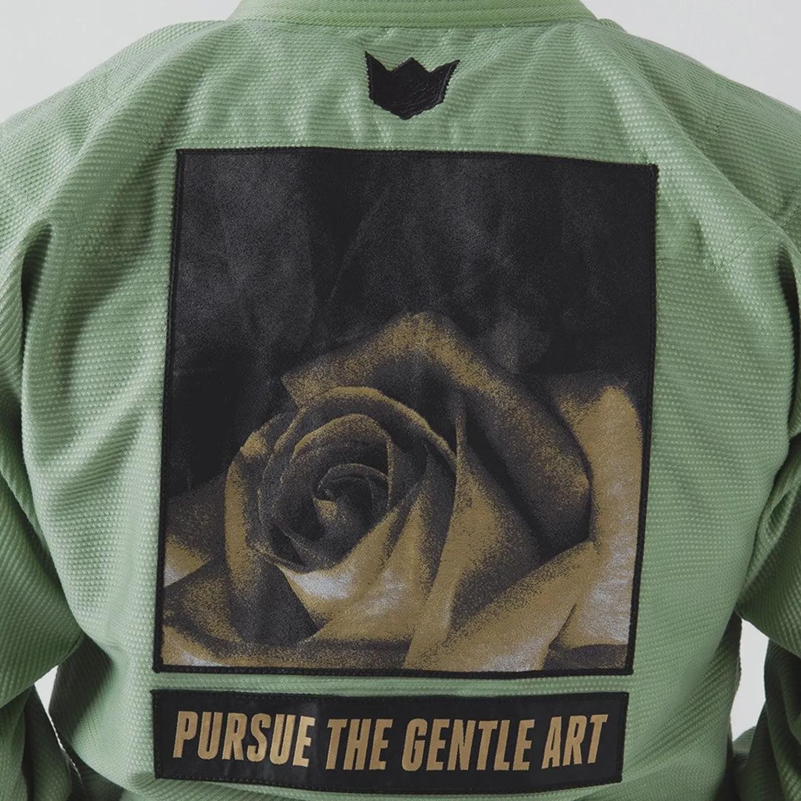 Kingz Pursue "The Gentle Art" BJJ Gi Kimono - Olive Green - Imagem 4