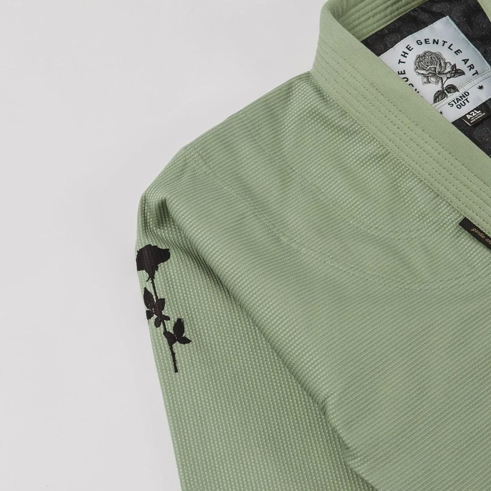 Kingz Pursue "The Gentle Art" BJJ Gi Kimono - Olive Green - Imagem 5